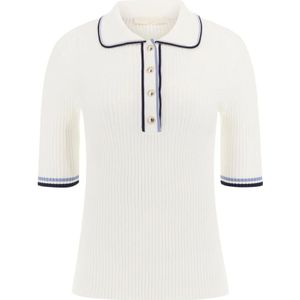 Guess, Dames, Tops, Wit, Maat: S Viscose,