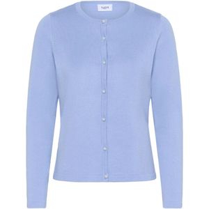 Saint Tropez, Dames, Truien, Blauw, Maat: M Viscose,