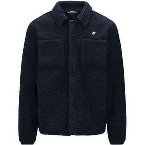 K-Way, Heren, Sport, Blauw, Maat: XL Fleece,