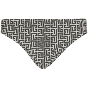 Balmain Gedrukte PB Labyrint zwemshorts , Black , Heren , Maat: L