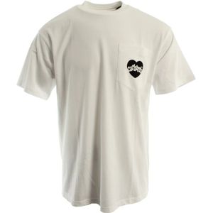 Carhartt Wip, Heren, Tops, Wit, Maat: M Katoen,
