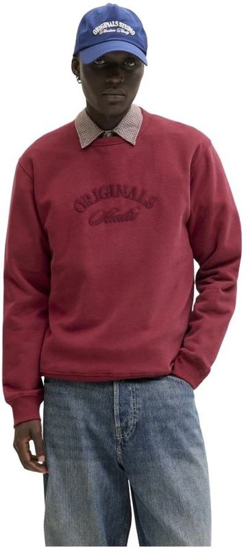 Jack & Jones, Heren, Sweatshirts & Hoodies, Rood, Maat: L