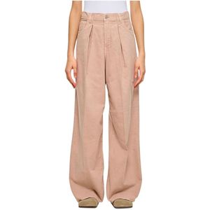 Haikure, Dames, Jeans, Roze, Maat: W28 Katoen,