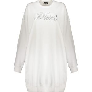 Diesel, Dames, Jurken, Wit, Maat: S Katoen,