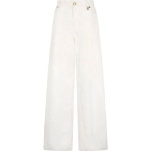 Roberto Cavalli, Dames, Broeken, Wit, Maat: S