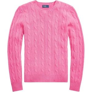 Polo Ralph Lauren, Dames, Truien, Roze, Maat: S Kasjmier,