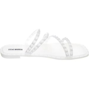 Steve Madden, Dames, Schoenen, Wit, Maat: 38 EU Leer,
