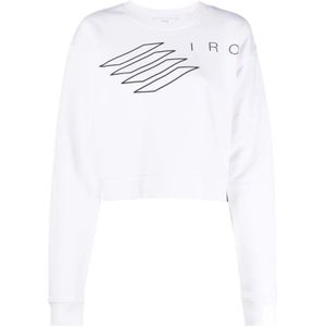Iro, Dames, Sweatshirts & Hoodies, Wit, Maat: S Katoen,
