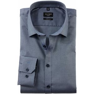 Olymp, Heren, Overhemden, Blauw, Maat: 3XL