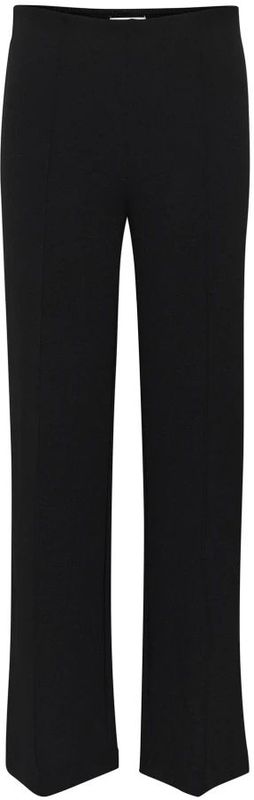 Soaked in Luxury - Zwarte Split Broek - Dames - Elastische Taille