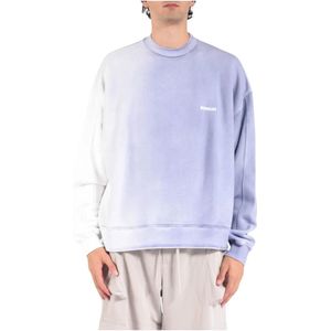 Bonsai, Heren, Sweatshirts & Hoodies, Blauw, Maat: M Katoen,