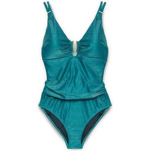 Fiorella Rubino, Dames, Badkleding, Groen, Maat: XS Nylon,