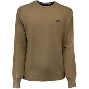 La Martina, Heren, Sweatshirts & Hoodies, Groen, Maat: L Katoen,