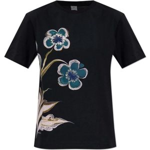 PS By Paul Smith, Dames, Tops, Zwart, Maat: S Katoen,