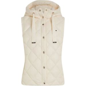 Tommy Hilfiger, Dames, Jassen, Beige, Maat: L Nylon,