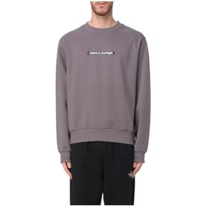 Daily Paper, Heren, Sweatshirts & Hoodies, Grijs, Maat: XL