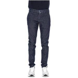 Jacob Cohën, Heren, Jeans, Blauw, Maat: W33 Katoen,