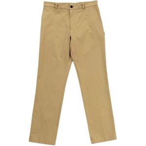 Burberry, Heren, Broeken, Beige, Maat: XL Katoen,