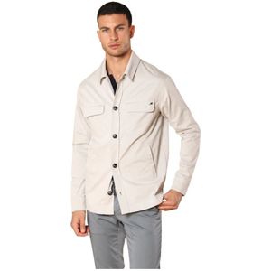 Mason's, Heren, Jassen, Beige, Maat: XS Satijn,