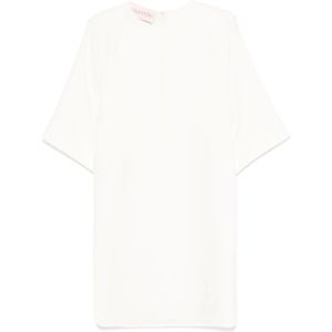 Valentino, Dames, Jurken, Wit, Maat: XS Zijde,