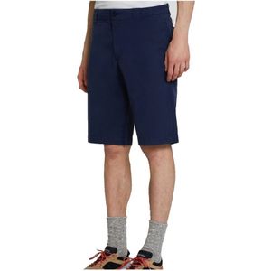 Woolrich, Heren, Korte broeken, Blauw, Maat: W30 Katoen,