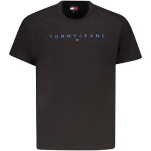 Tommy Hilfiger, Heren, Tops, Zwart, Maat: S Katoen,