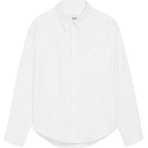 Ami Paris, Heren, Overhemden, Wit, Maat: XL