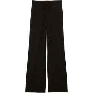 Ines de la Fressange Paris, Dames, Broeken, Zwart, Maat: XS Wol,