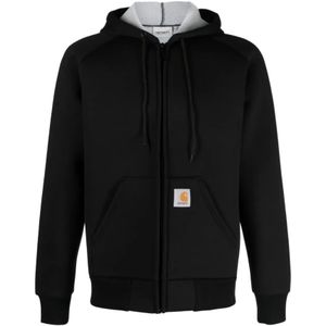 Carhartt Wip, Heren, Sweatshirts & Hoodies, Zwart, Maat: L