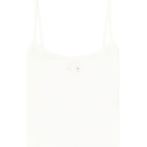 Diesel, Dames, Tops, Wit, Maat: M