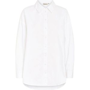 My Essential Wardrobe - Blouse - Wit - Katoen