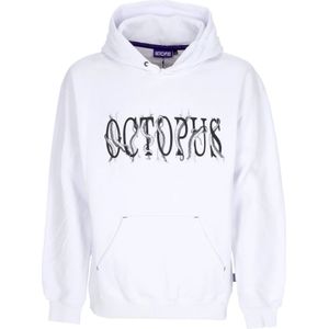 Octopus, Heren, Sweatshirts & Hoodies, Wit, Maat: S Katoen,