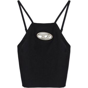 Diesel - T-Wilight Top - Zwart - Wol / Polyester / Elastaan