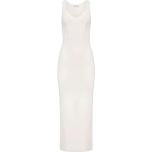 Nina Ricci, Dames, Jurken, Wit, Maat: XS Katoen,