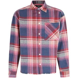 Reternity, Heren, Overhemden, Veelkleurig, Maat: L Flanel,