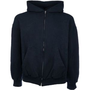 Balenciaga, Dames, Sweatshirts & Hoodies, Zwart, Maat: S Katoen,