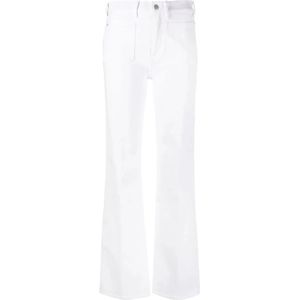 Polo Ralph Laurenvoor vrouwen. 211903406001 Witte bootcut jeans (25/32), Casual, Katoen