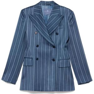 Ermanno Scervino, Dames, Jassen, Blauw, Maat: M