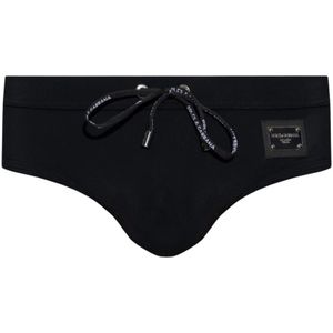 Dolce & Gabbana, Heren, Badkleding, Zwart, Maat: S