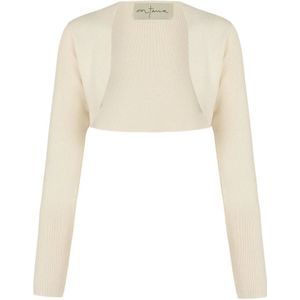 Cortana, Dames, Truien, Beige, Maat: XS Zijde,