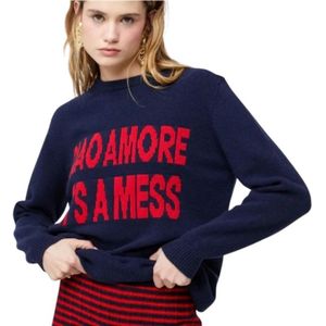 Giada Benincasa, Dames, Truien, Blauw, Maat: M