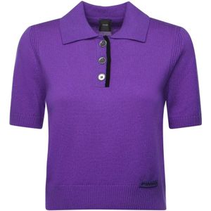Pinko, Dames, Truien, Paars, Maat: XS Wol,