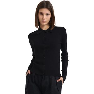 Filippa K, Dames, Truien, Zwart, Maat: S Viscose,