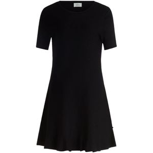Vera Mont - Jurk - Zwart - Aansluitend - Tricot