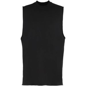 Rick Owens, Heren, Tops, Zwart, Maat: L Katoen,