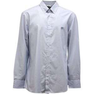 Etro, Heren, Overhemden, Blauw, Maat: 2XL
