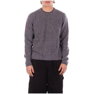 Alpha Studio, Heren, Truien, Grijs, Maat: M Wol,