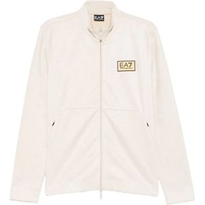Emporio Armani Ea7, Heren, Jassen, Beige, Maat: XL