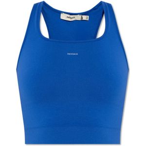 Pangaia, Dames, Tops, Blauw, Maat: XS Nylon,