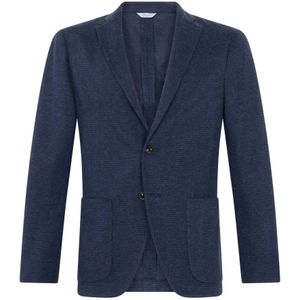 Boglioli, Heren, Jassen, Blauw, Maat: S Jersey,